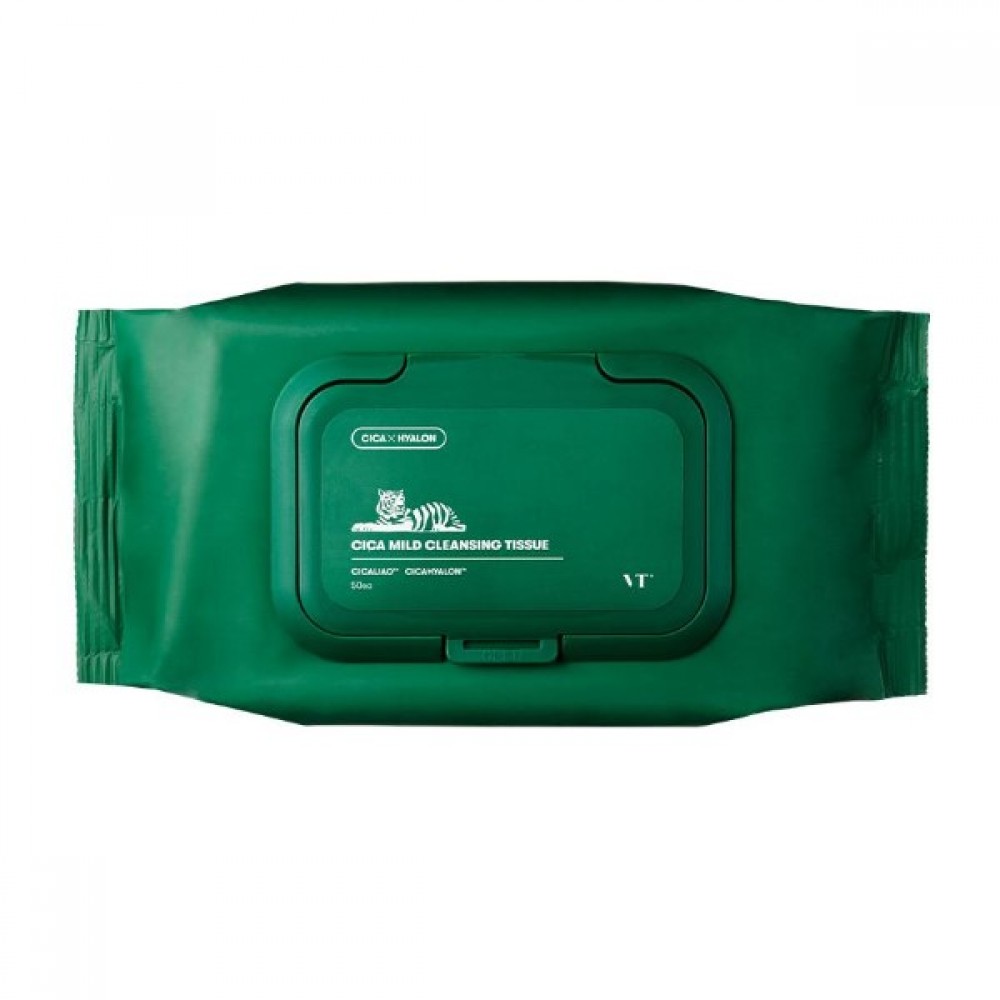 VT - Cica Mild Cleansing Tissue - 50pcs
