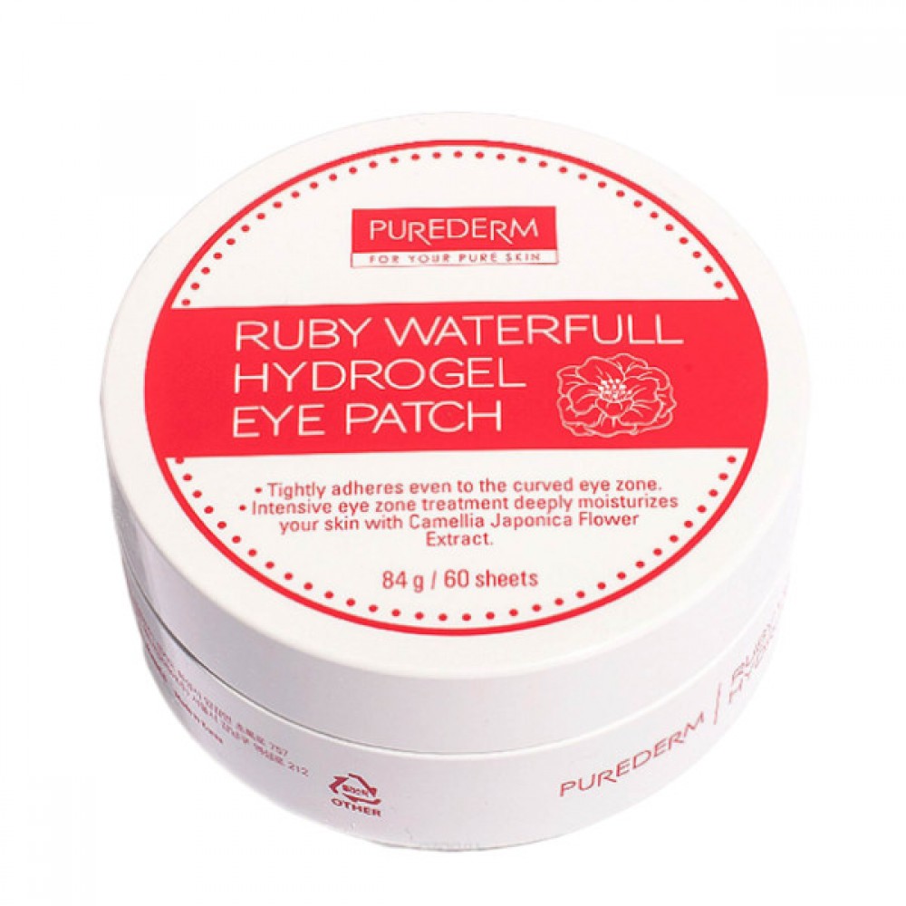 PUREDERM - Ruby Waterfull Hydrogel Eye Patch - 60 patches