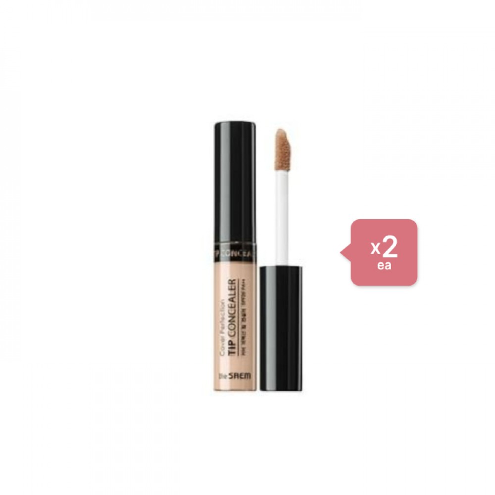 The Saem Cover Perfection Tip Concealer - 1.75 Middle Beige (2ea) Set