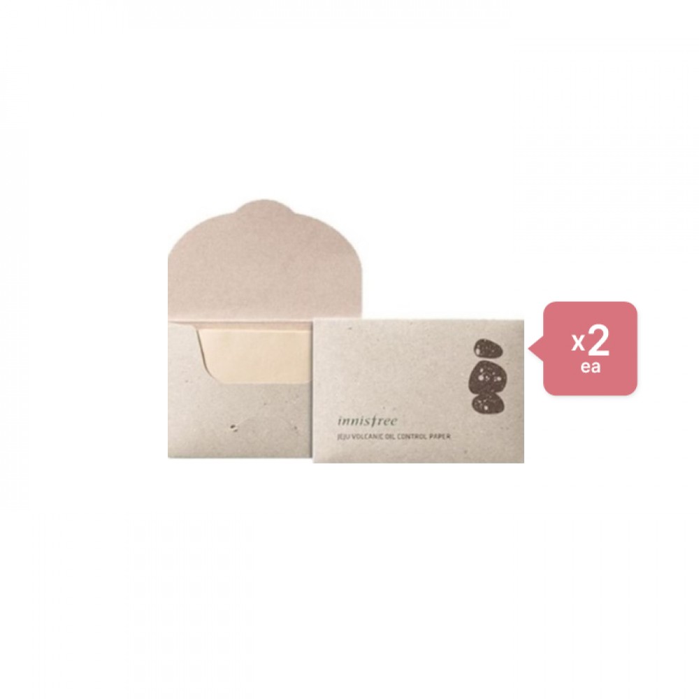 Innisfree Jeju Volcanic Oil Control Paper - 50pcs (2ea) Set