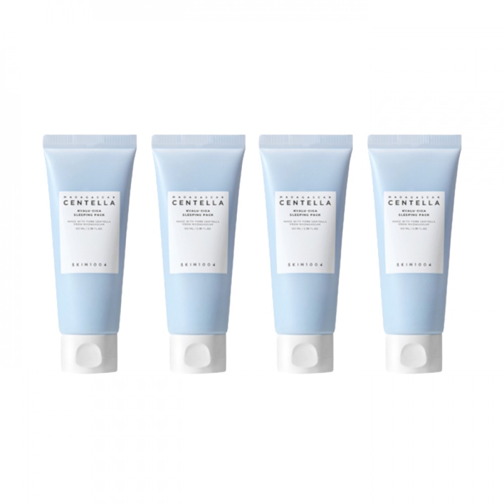 SKIN1004 - Madagascar Centella Hyalu-Cica Sleeping Pack - 100ml (4ea) Set