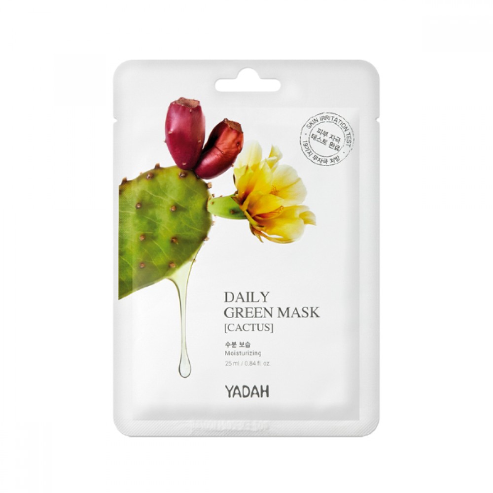 YADAH - Daily Green Mask - Cactus - 25ml X 1pc