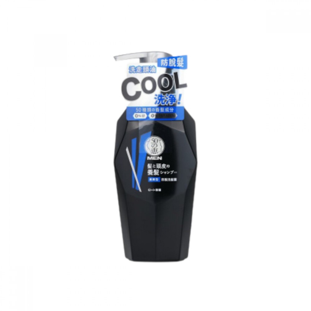 Rohto Mentholatum - 50 Megumi Men Anti Hair Loss Shampoo Fresh - 350ml