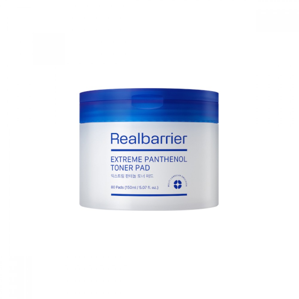 Real Barrier - Extreme Pathenol Toner Pad - 150ml/80pads