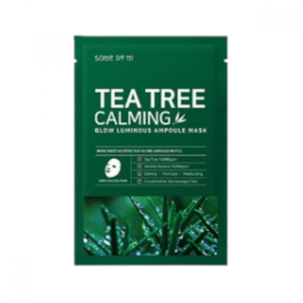 SOME BY MI - Tea Tree Calming Glow Luminous Ampoule Mask - 1pc