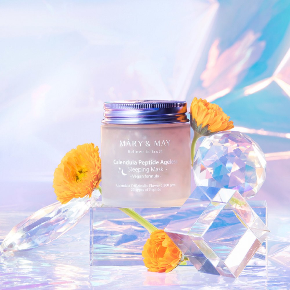 Mary&May - Calendula Peptide Ageless Sleeping Mask - 110g
