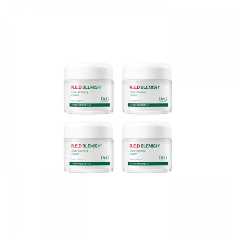 Dr.G - R.E.D Blemish Clear Soothing Cream - 70ML - 70ml - White (4ea) set (New)