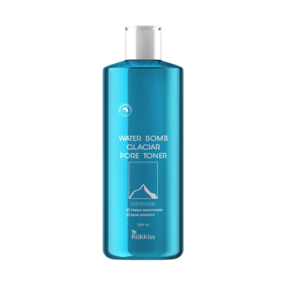 Rokkiss - Water Bomb Glaciar Pore Toner - 500ml