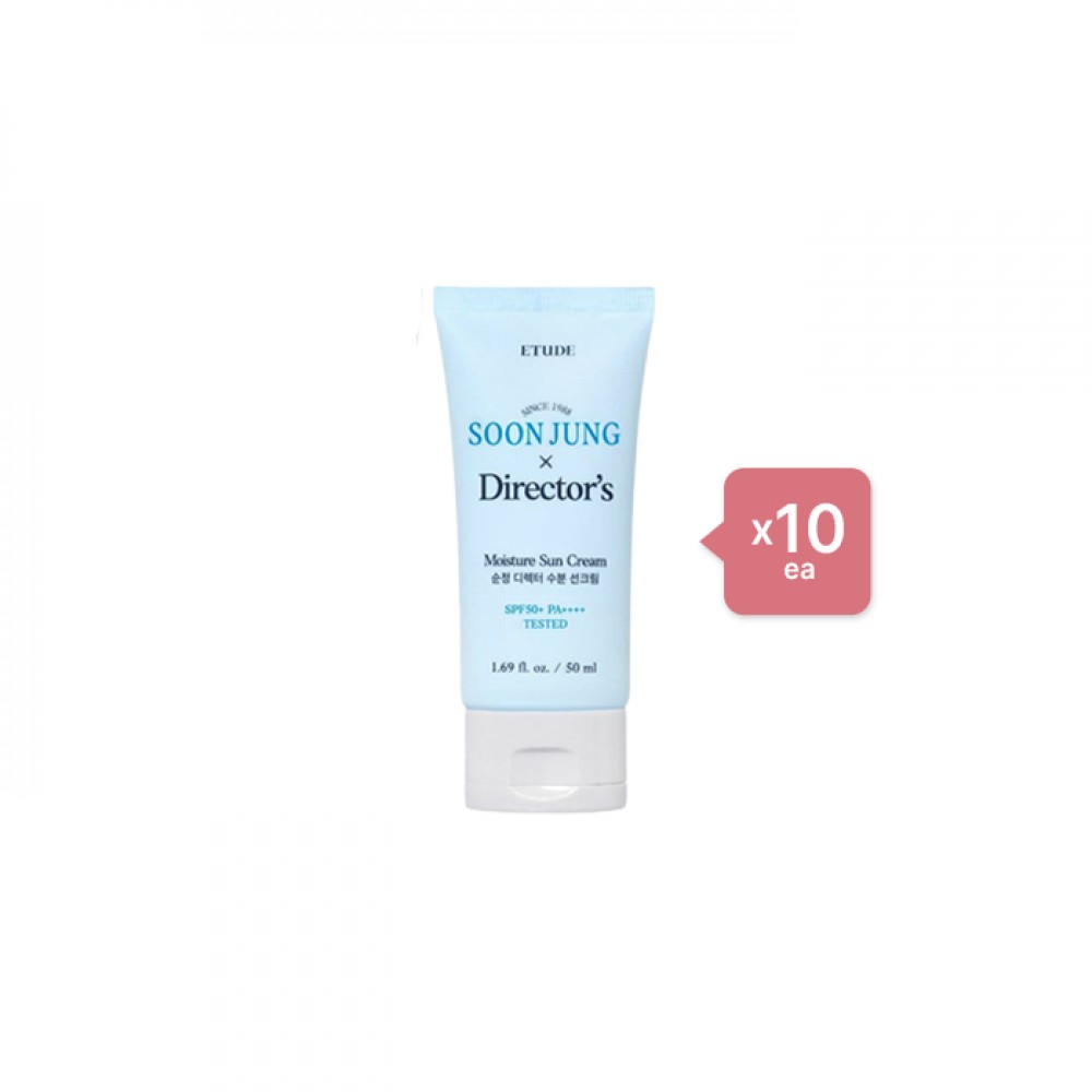 ETUDE - Soon Jung X Director's Moisture Sun Cream SPF50+ PA++++ - 50ml (10ea) Set
