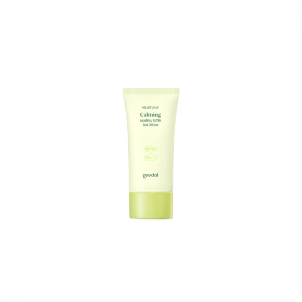 Goodal - Heartleaf Calming Mineral Filter Sun Cream SPF50+ PA++++ - 50ml
