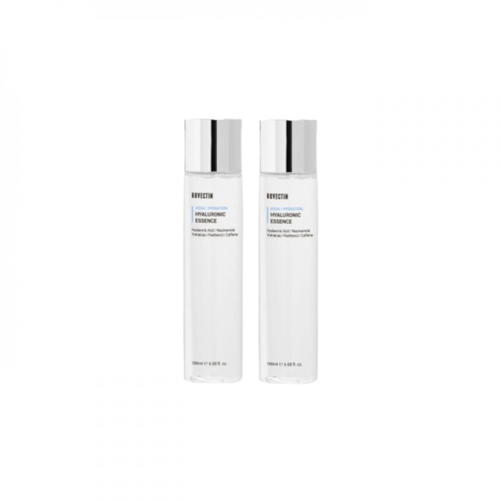 ROVECTIN - Aqua Hyaluronic Essence (New Version of Skin Essentials Activating Treatment Lotion) - 180ml (2ea) Set