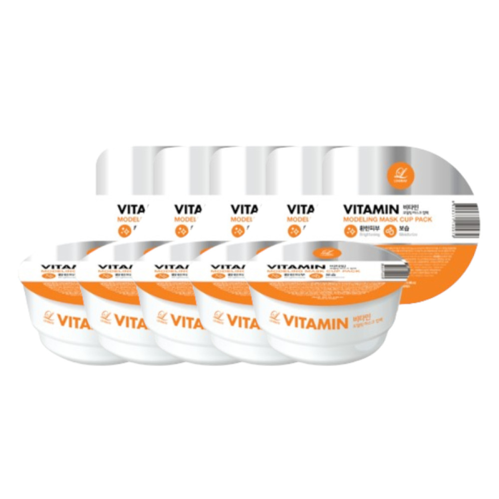 LINDSAY - Modeling Mask Cup Pack - 28g - Vitamin (5ea) Set