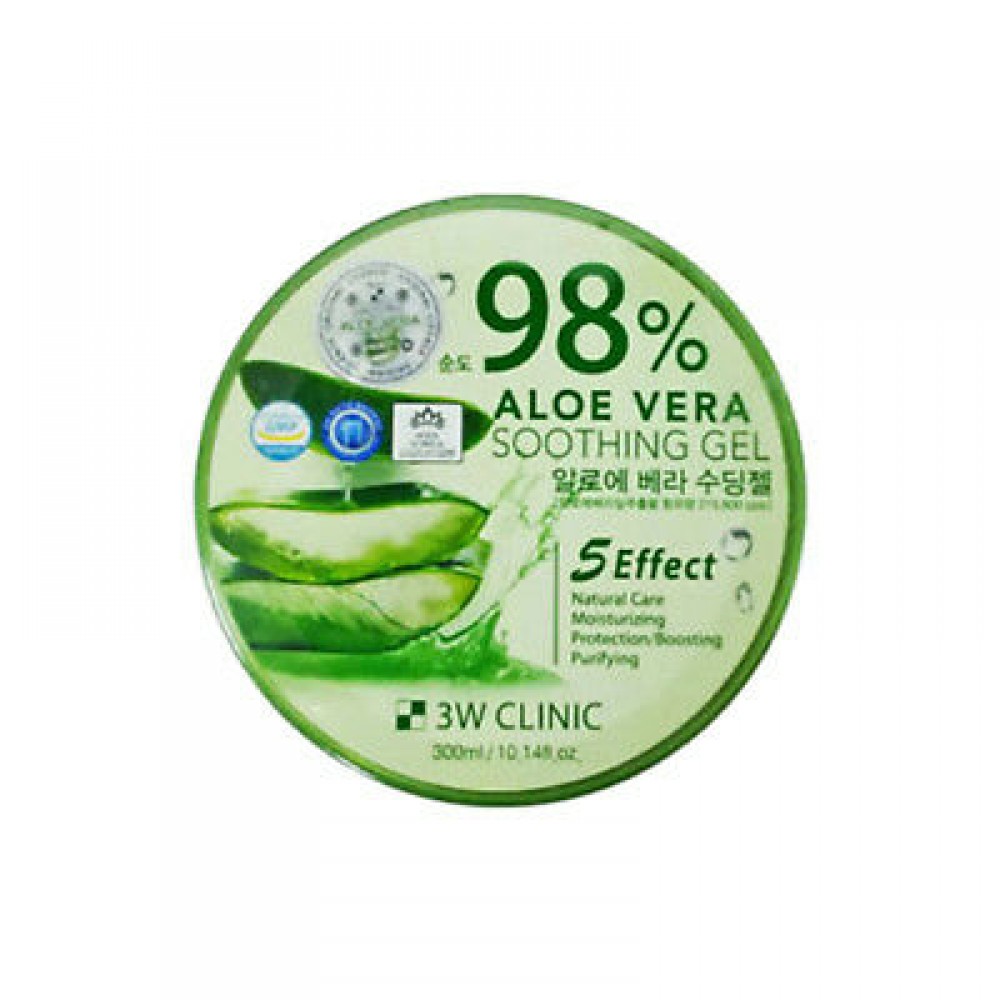 3W Clinic - Aloe Vera Soothing Gel 98%