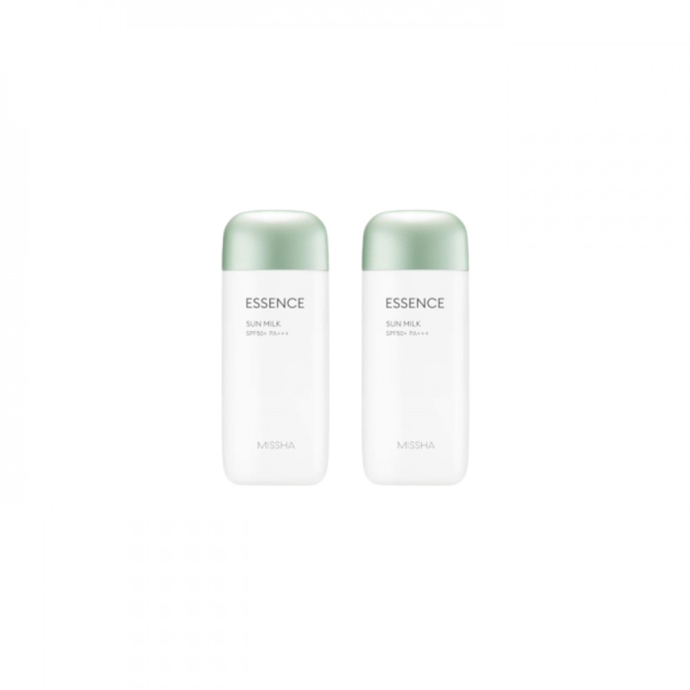 MISSHA - All Around Safe Block Essence Sun Milk EX (SPF50+ PA+++) (2ea) Set