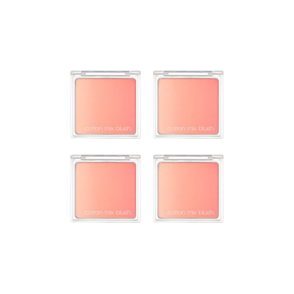 MISSHA - Cotton Mix Blush - 11g - 03 Crepe Cake (4ea) Set