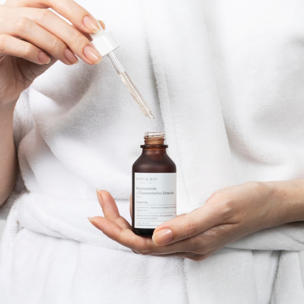 Mary&May - Niacinamide + Chaenomeles Sinensis Serum - 30ml