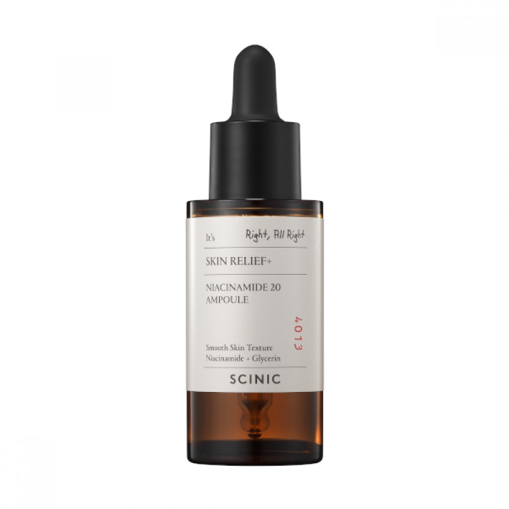 SCINIC - Skin Relief+ Niacinamide 20 Ampule - 30ml