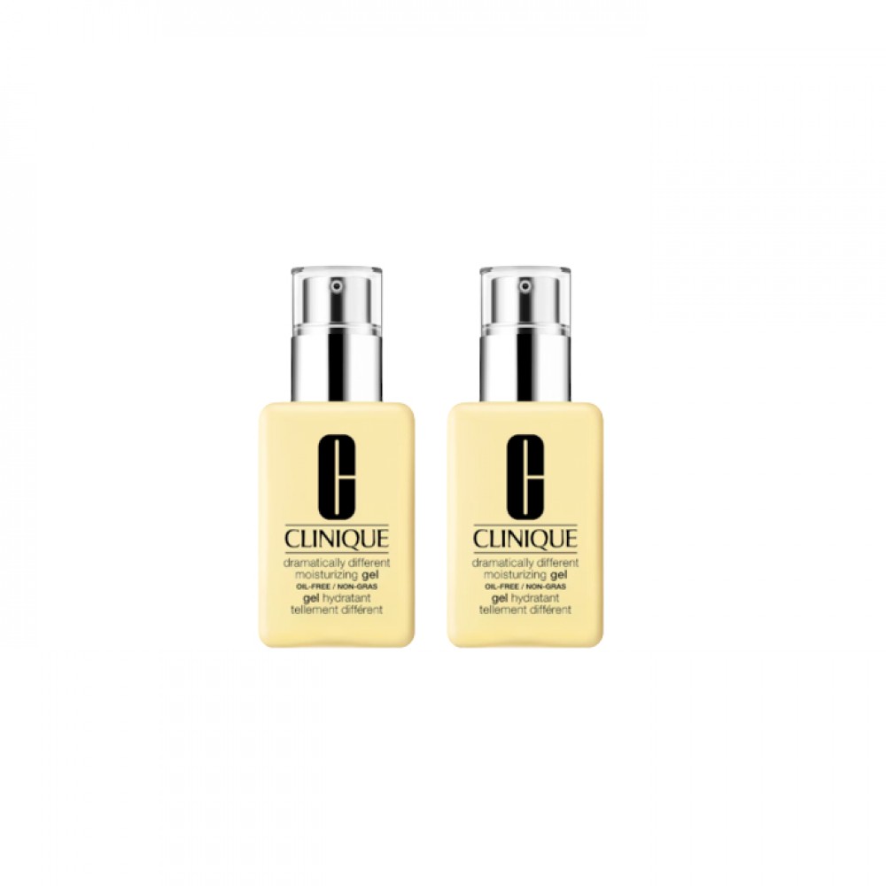 Clinique Dramatically Different Moisturizing Gel (Oil Free) - 125ml (2ea) Set