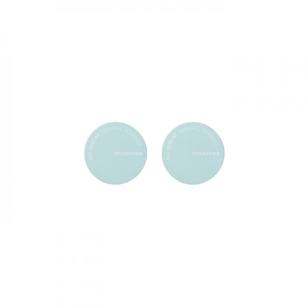 innisfree - No-Sebum Mineral Powder (New Version) - 5g (2ea) Set