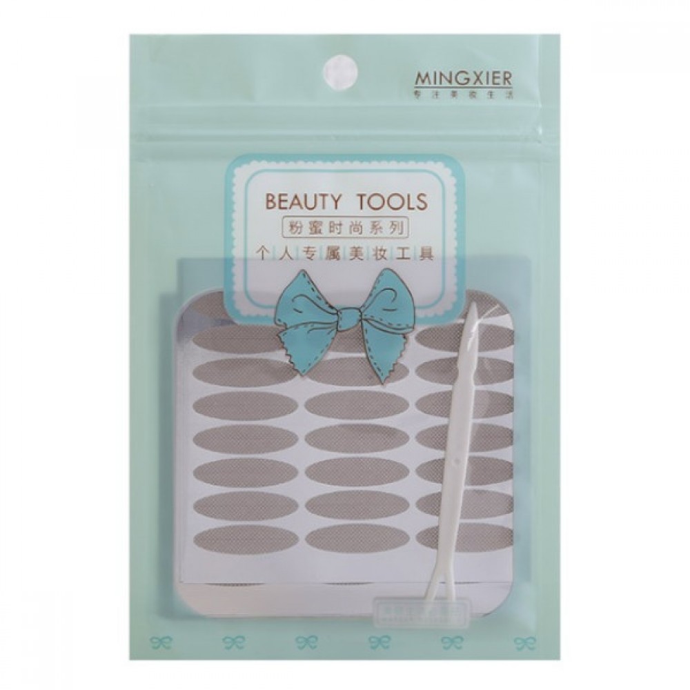 MINGXIER - Glue-Free Lace Double Eyelid Tape - Widen - 72sets