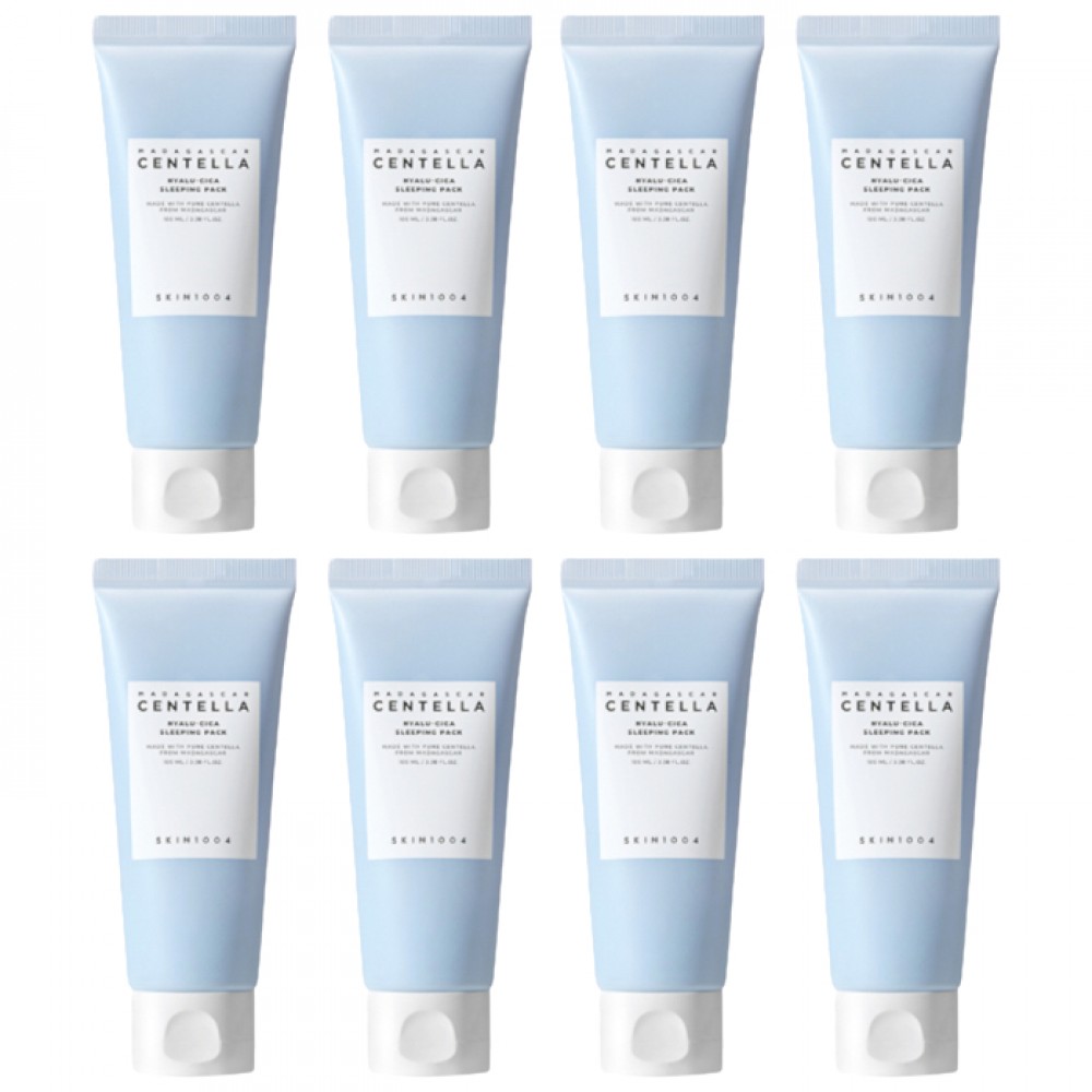 SKIN1004 - Madagascar Centella Hyalu-Cica Sleeping Pack - 100ml (8ea) Set