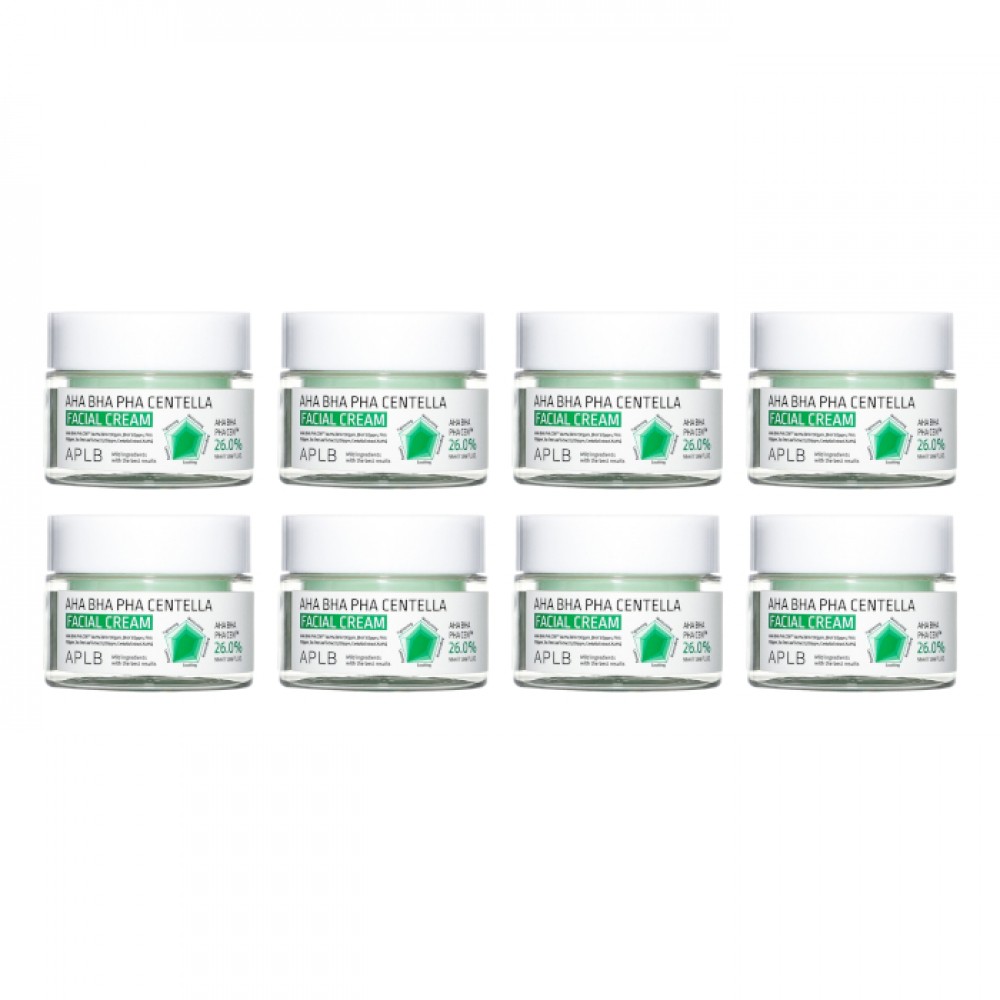 APLB - AHA BHA PHA Centella Facial Cream - 55ml (8ea) Set