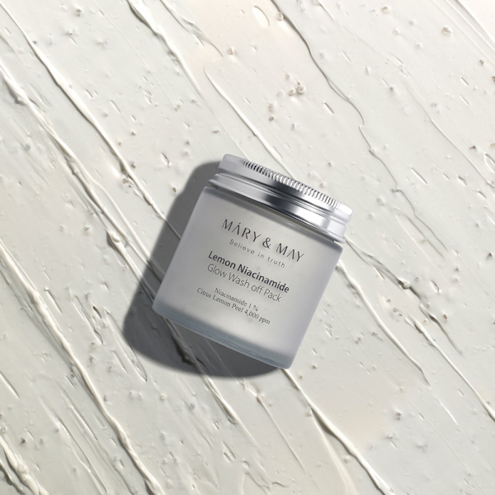 Mary&May - Lemon Niacinamide Glow Wash Off Pack - 125g