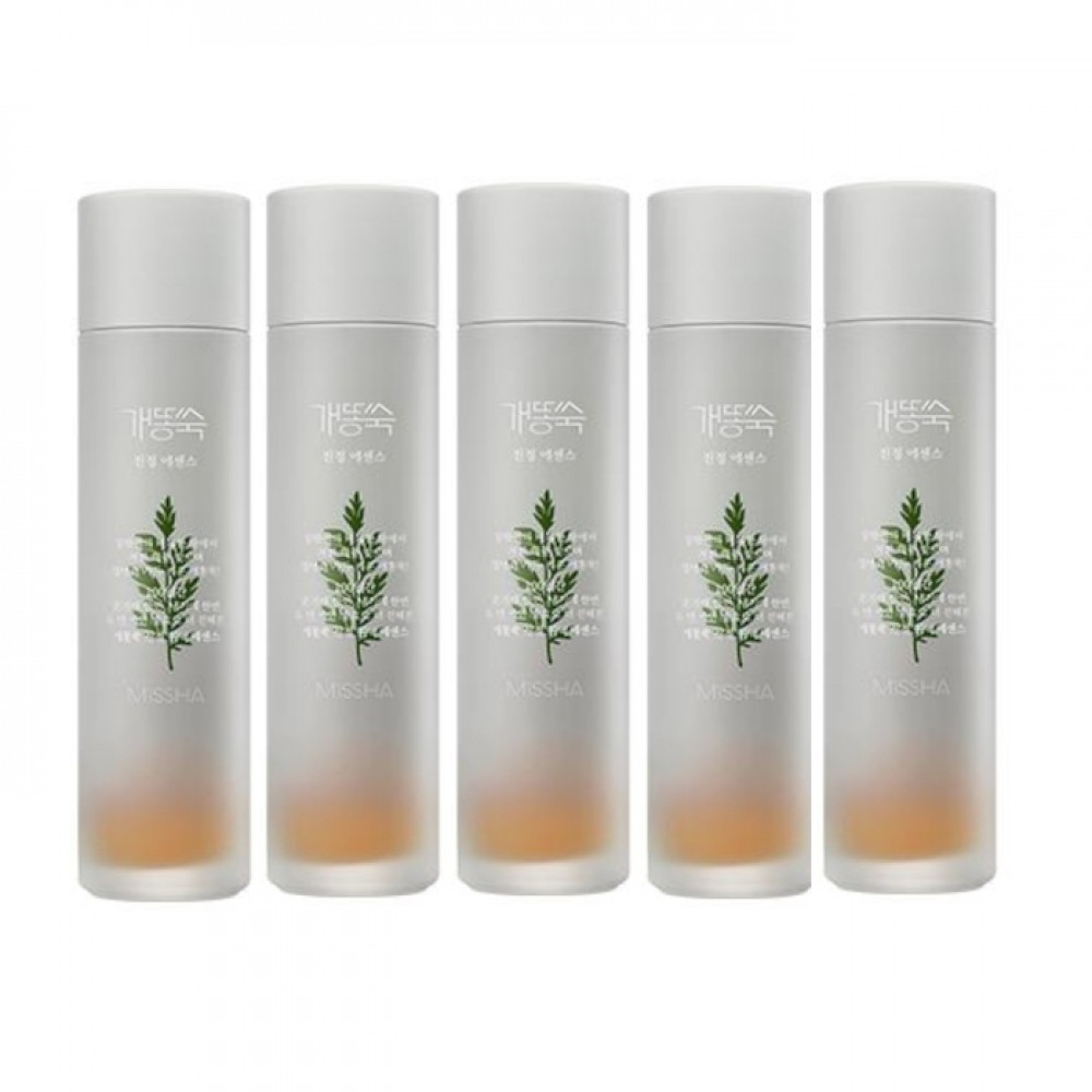 MISSHA Artemisia Calming Essence - 150ml (New Version of MISSHA - Time Revolution Artemisia Treatment Essence) (5ea) Set
