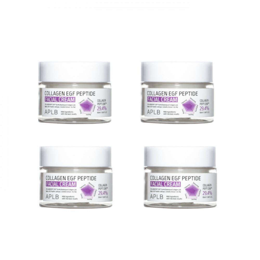 APLB - Collagen EGF Peptide Facial Cream - 55ml (4ea) Set