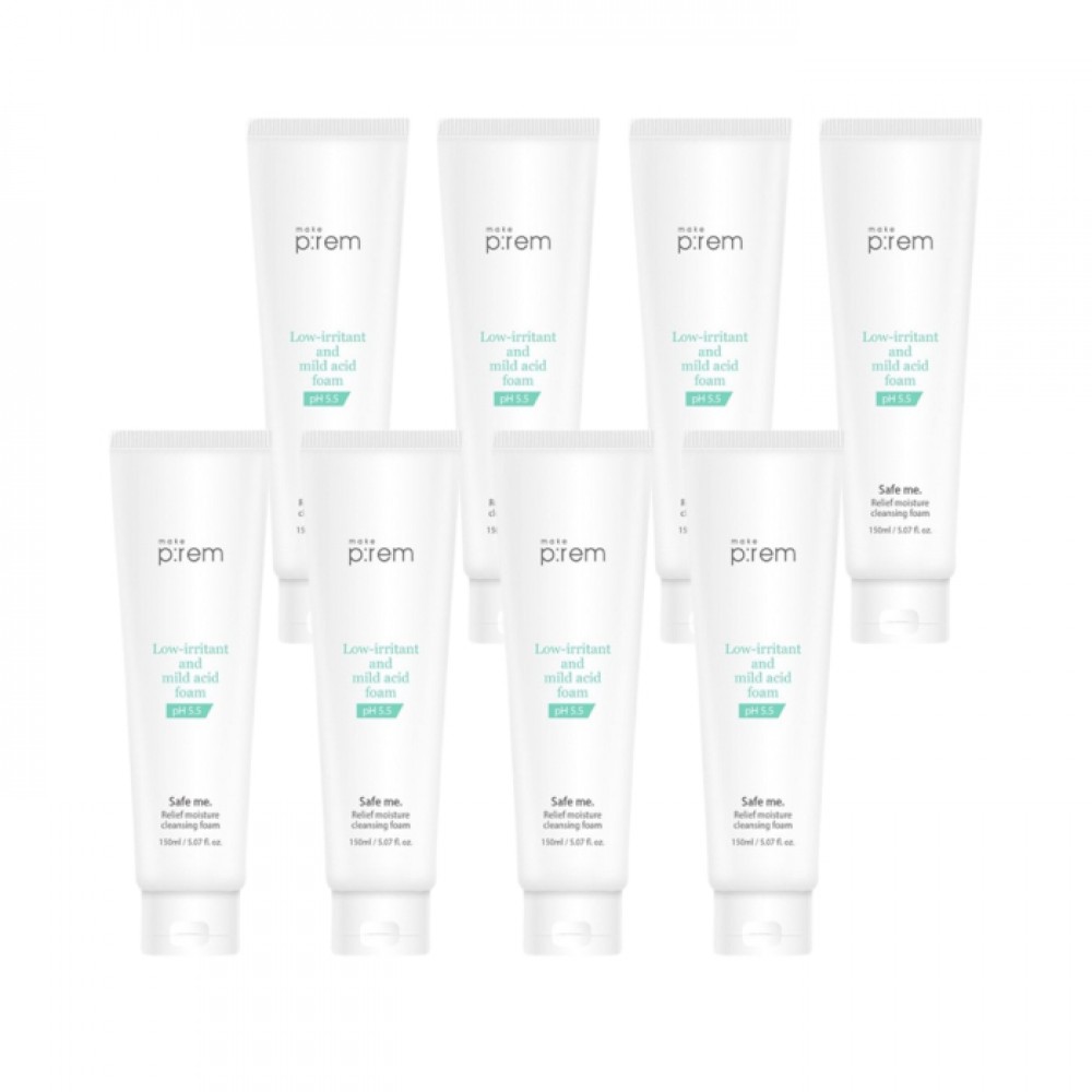 make p:rem - Safe me. Relief moisture cleansing foam - 150ml (8ea) Set