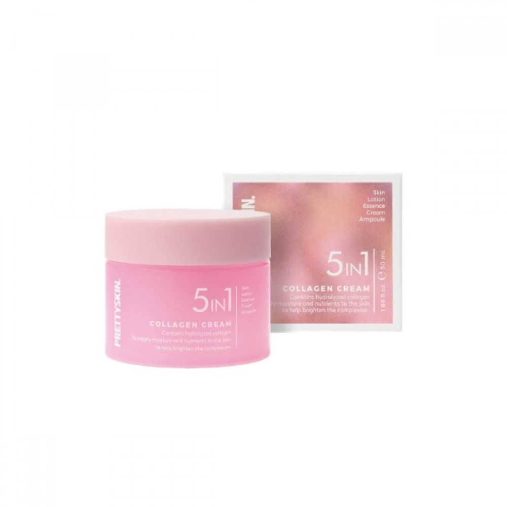 PRETTYSKIN - 5In1 Collagen Cream - 50ml