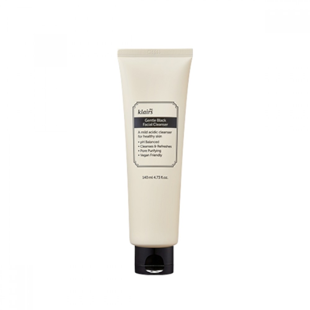 Dear, Klairs - Gentle Black Facial Cleanser - 140ml