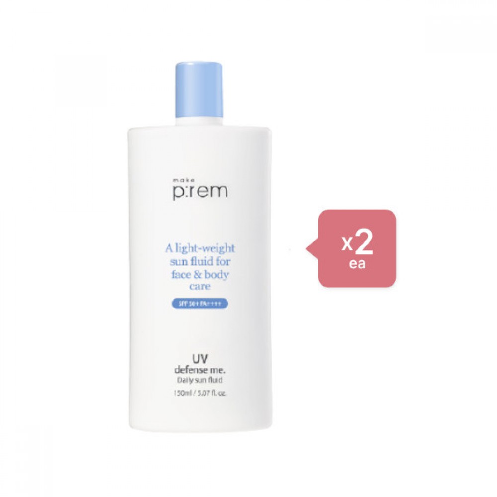 make p:rem UV Defense Me. Daily Sun Fluid (2ea) Set