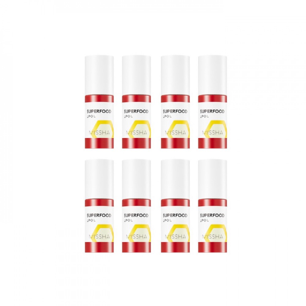 MISSHA Superfood Lip Oil - No.Honey (8ea) Set