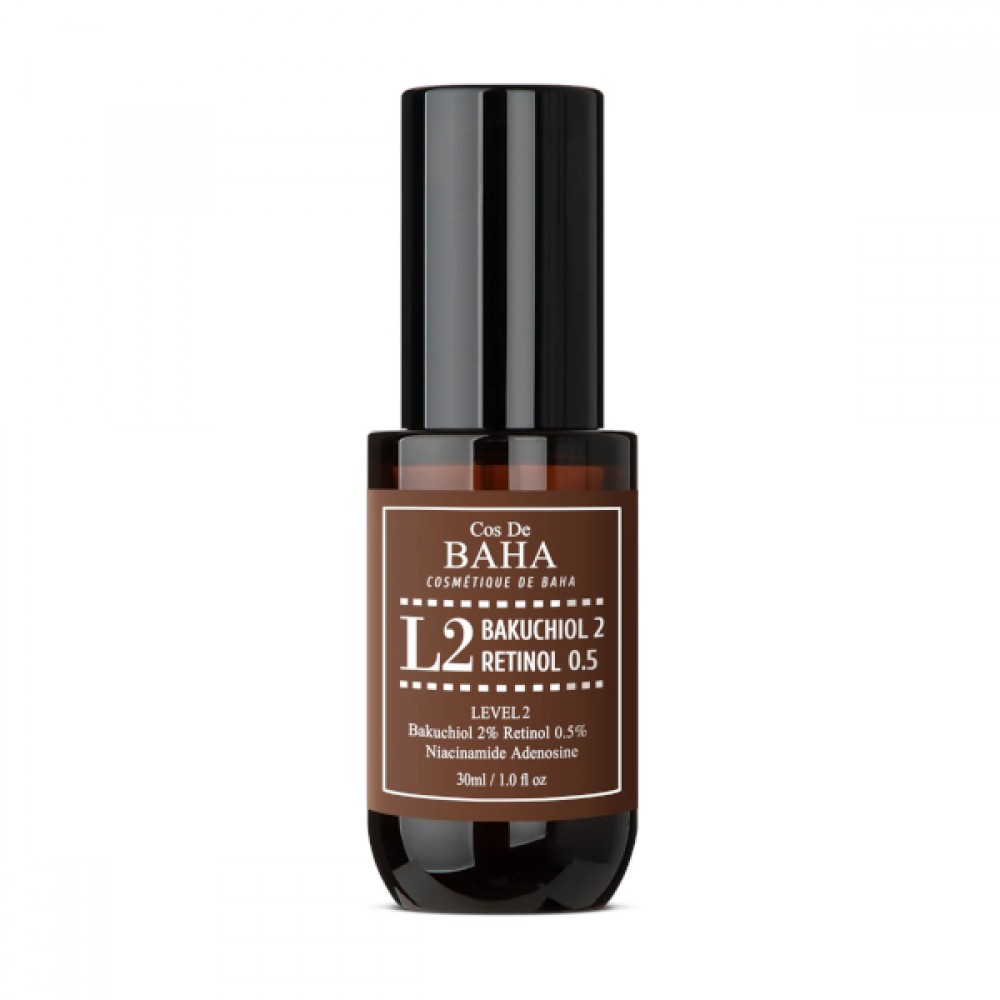 Cos De BAHA - Level 2 Bakuchiol 2 Retinol 0.5 Serum (L2) - 30ml