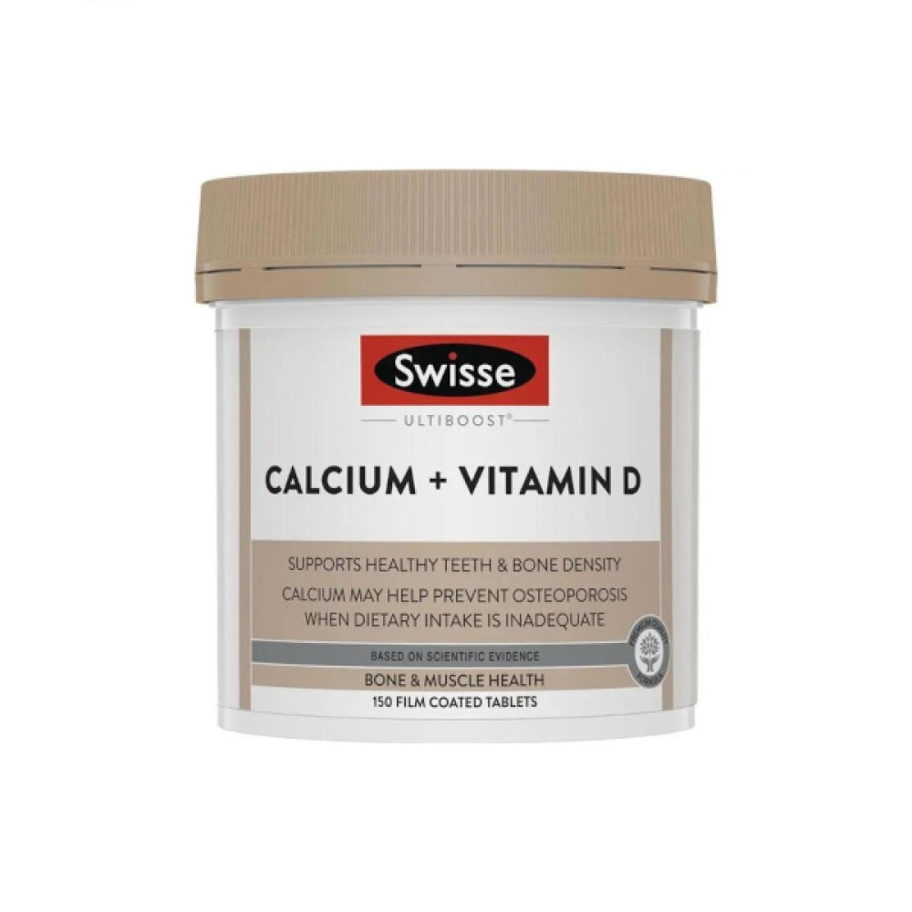 Swisse - Calcium + Vitamin D - 150 Tablets