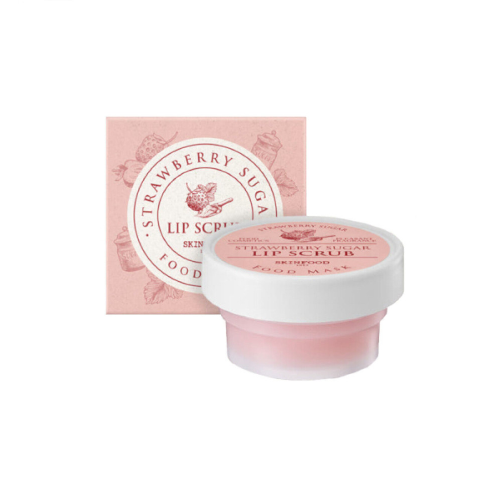 SKINFOOD - Strawberry Sugar Food Mask Lip Scrub - 21ml