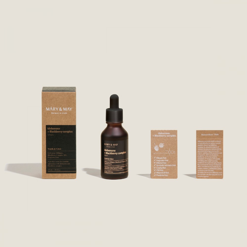 Mary&May - Idebenone+Blackberry Complex Serum - 30ml
