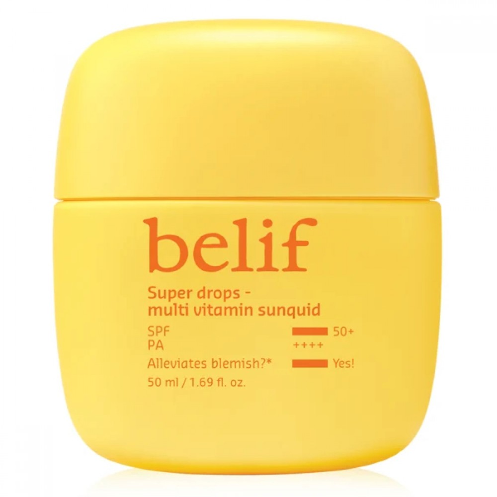 Belif - Super Drops - Multi Vitamin Sunquid SPF50+ PA++++ - 50ml