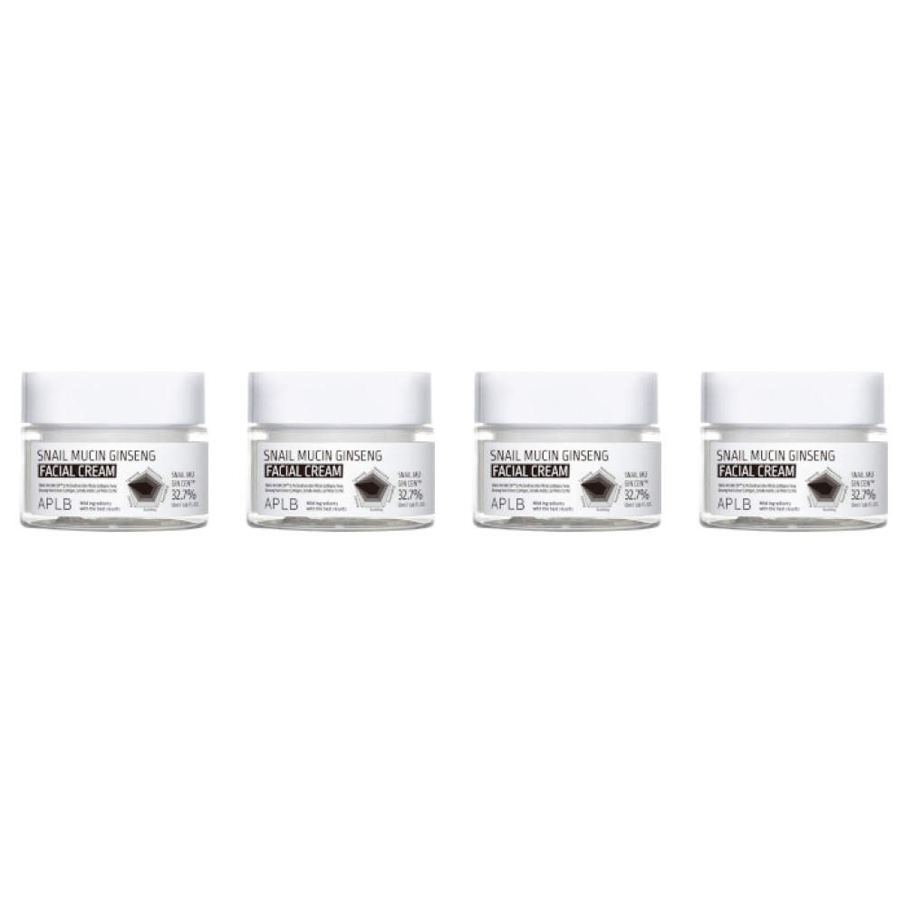 APLB - Snail Mucin Ginseng Facial Cream - 55ml (4ea) Set
