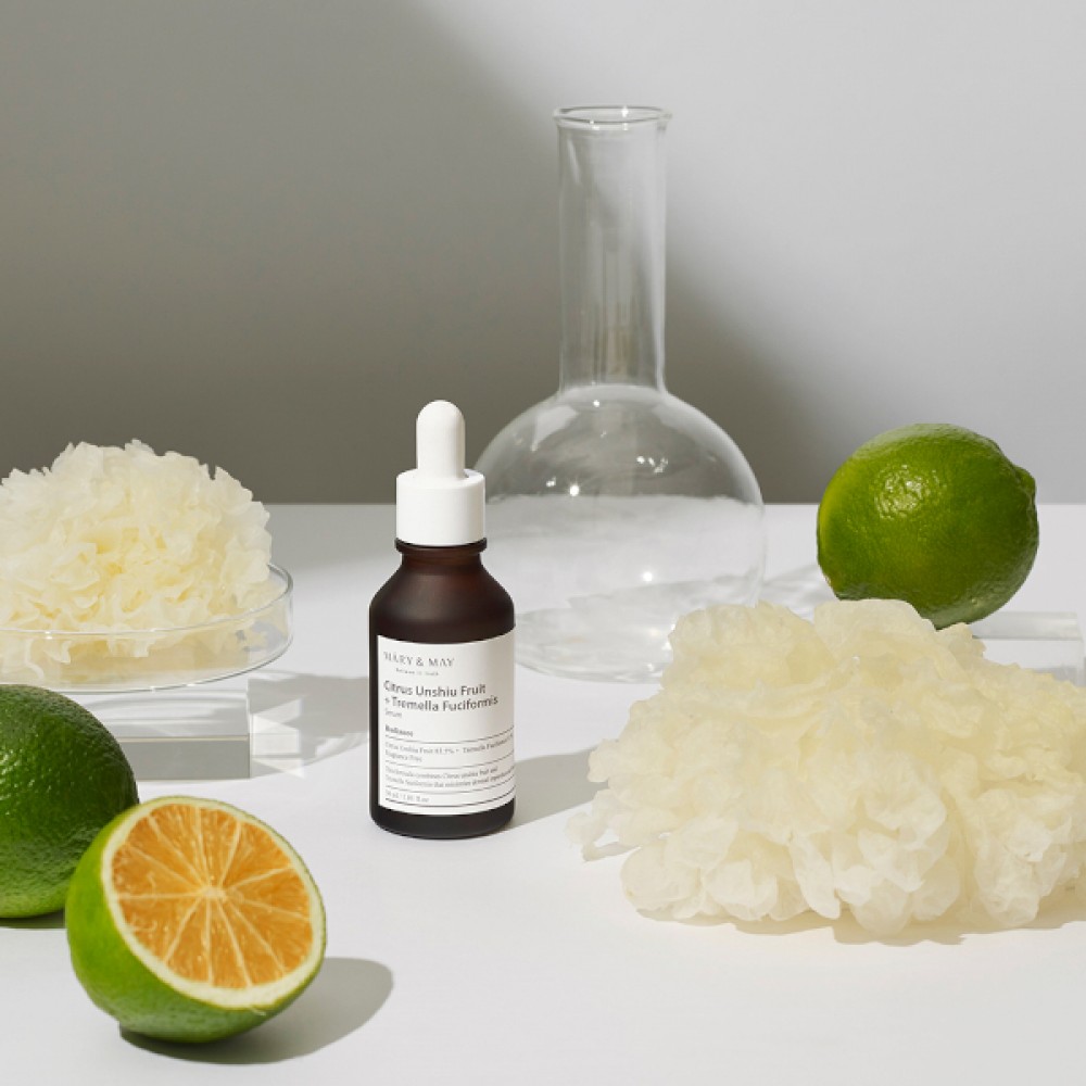 Mary&May - Citrus Unshiu+Tremella Fuciformis Serum - 30ml
