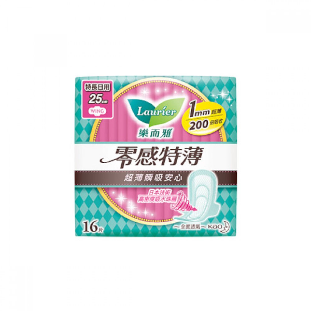 Kao - Laurier Super Slim Guard Long Day 25cm - 16pcs