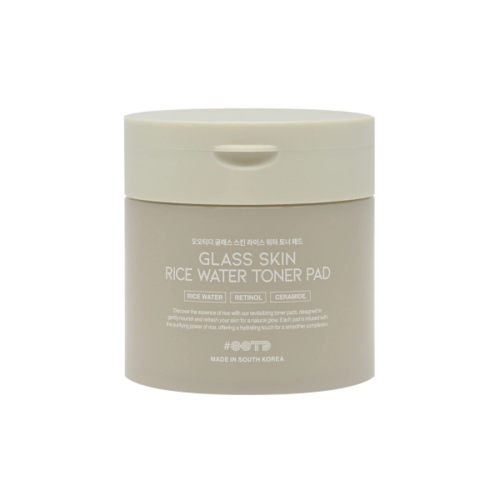 OOTD - Glass Skin Rice Water Toner Pad - 120g