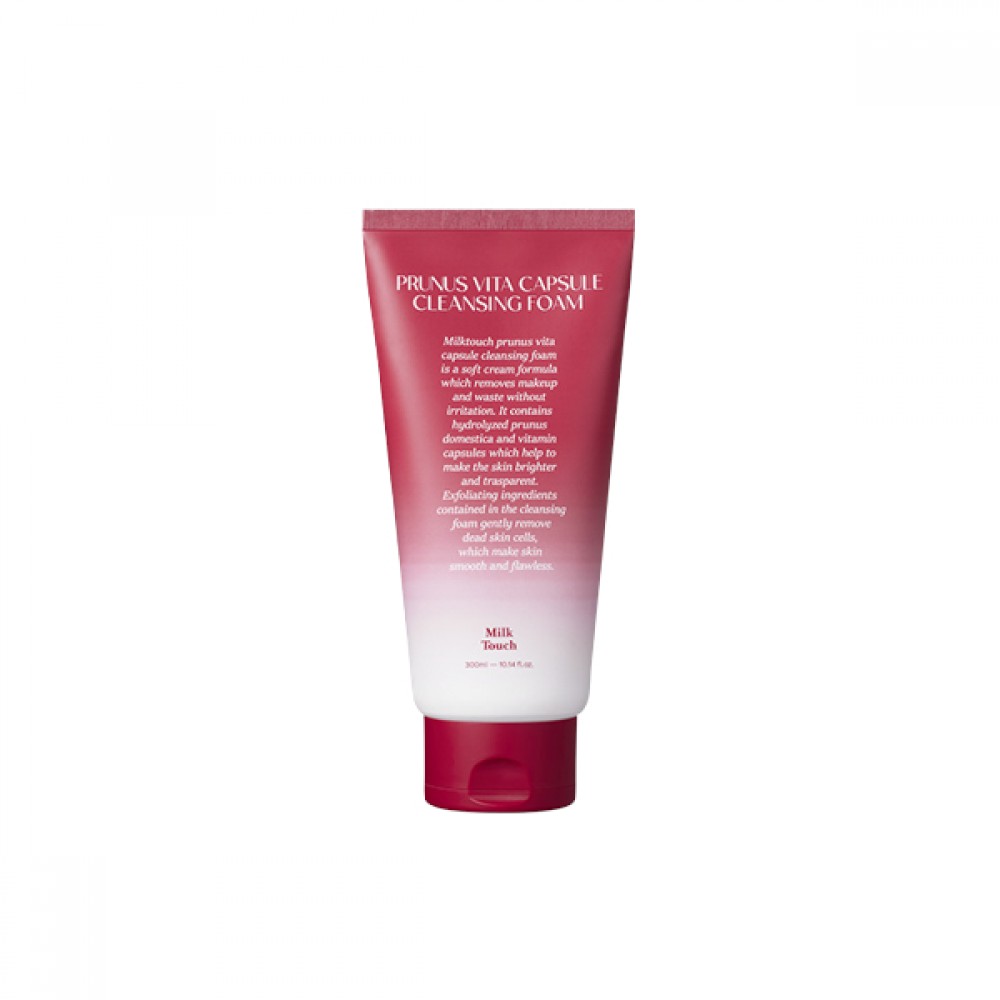 Milk Touch - Prunus Vita Capsule Cleansing Foam - 300ml