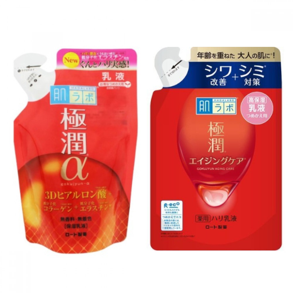 Rohto Mentholatum - Hada Labo - Gokujyun Alpha Emulsion Refill - 140ml