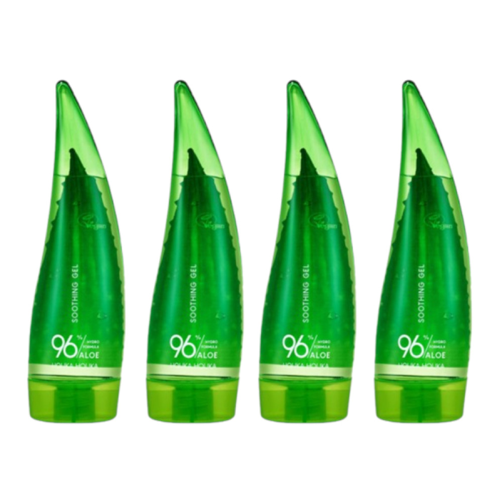 Holika Holika - Aloe Hydro Formula 96% Soothing Gel - 55ml (4ea) Set