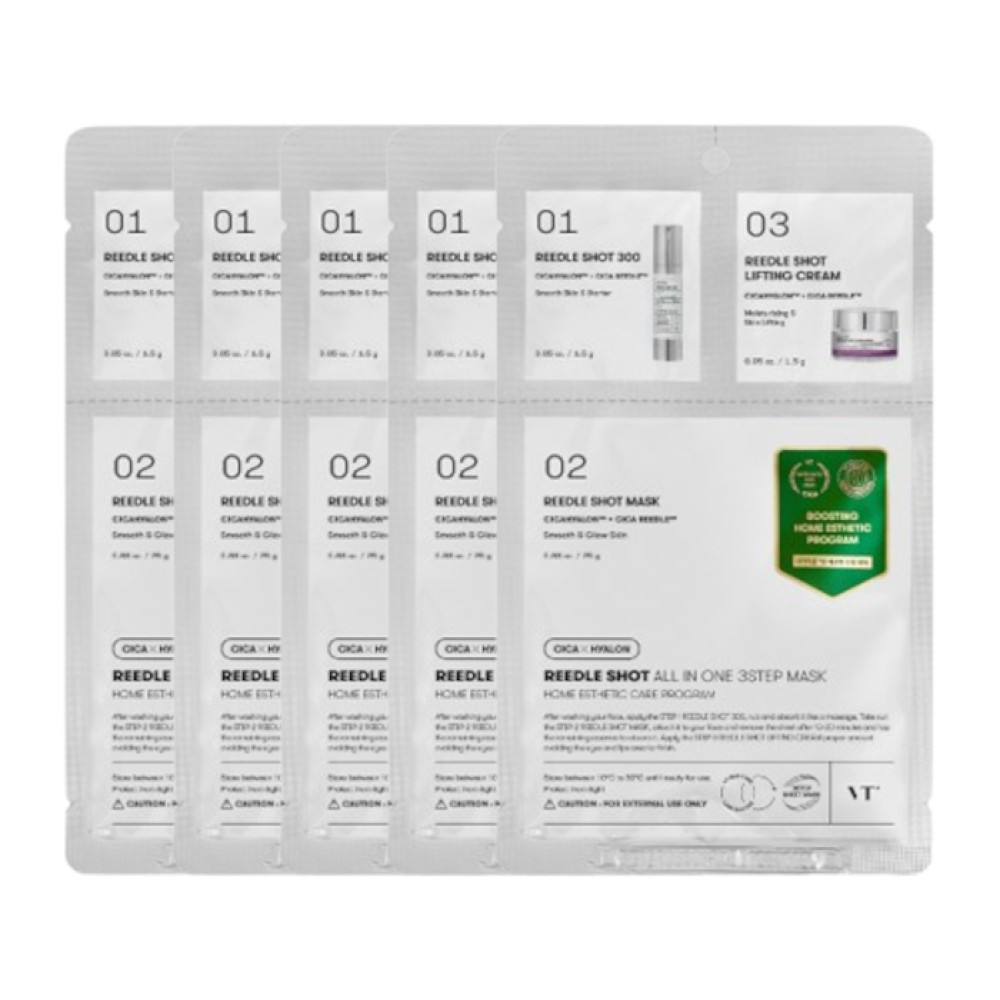 VT - Reedle Shot All In One 3Step Mask (5ea) Set