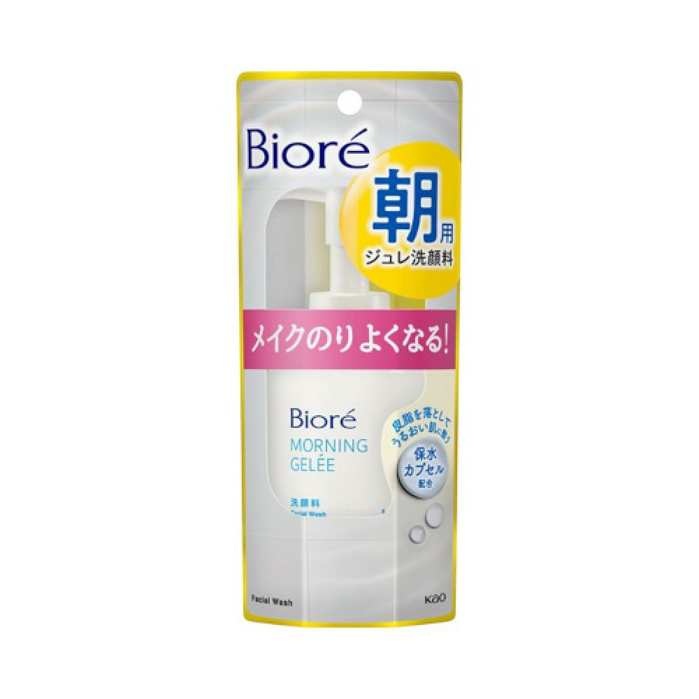 Kao - Biore Morning Jelly Facial Cleanser - 100ml