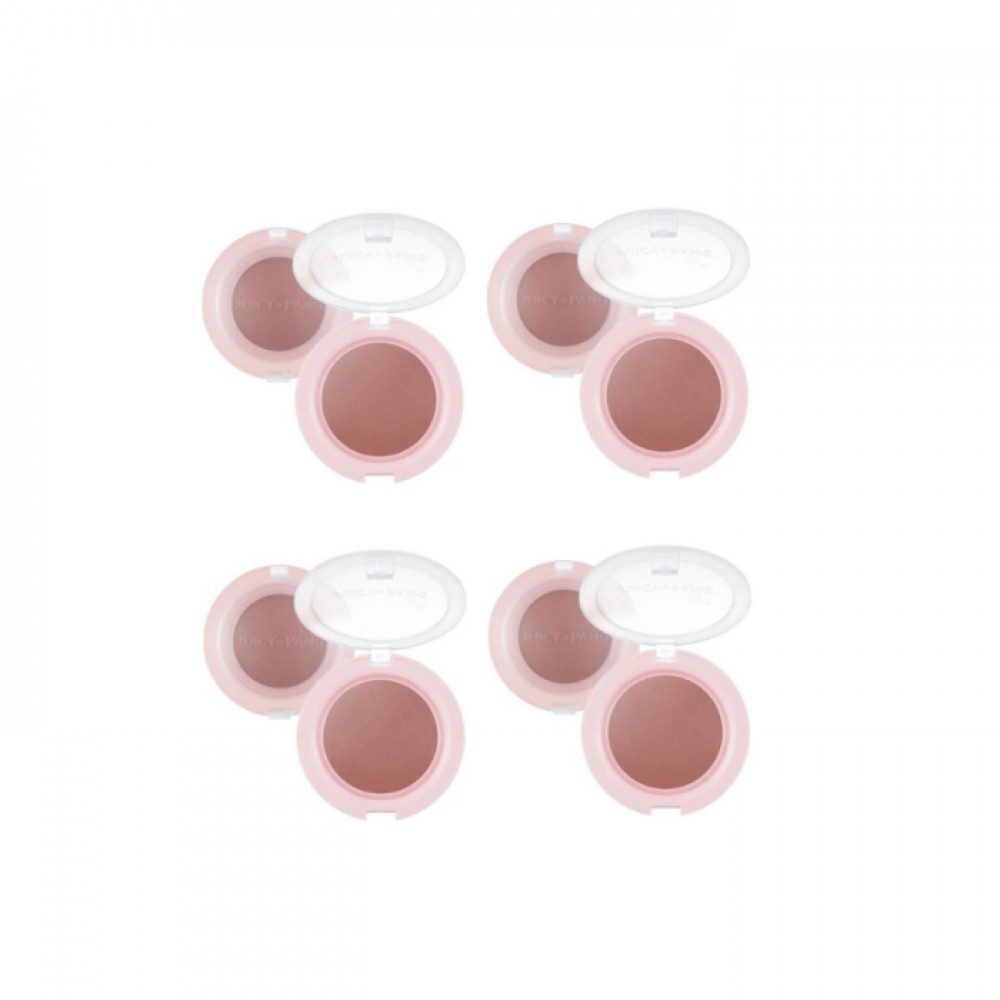 A'PIEU Juicy-Pang Jelly Blusher - 4.8g - BE02 Fig (4ea) Set