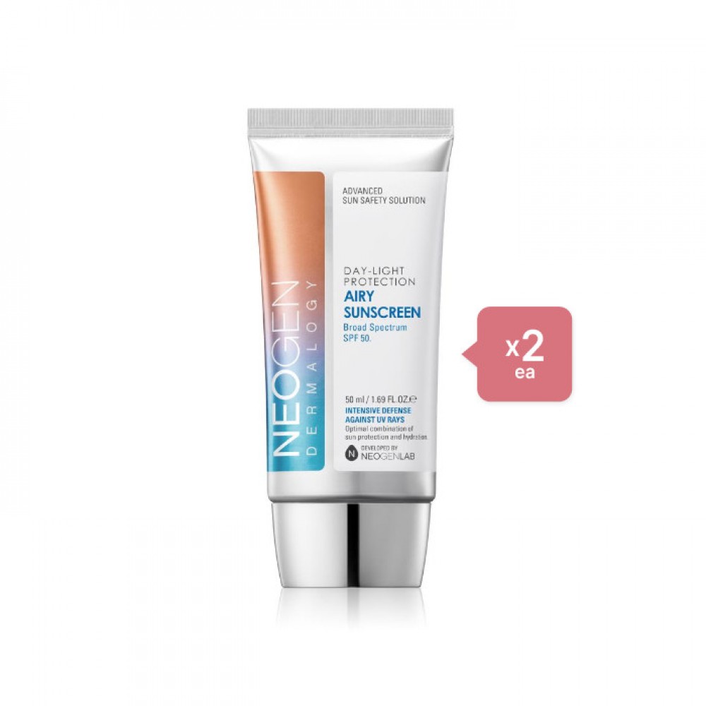 NEOGEN Dermalogy Day-Light Protection Airy Sunscreen SPF50+ (2ea) Set